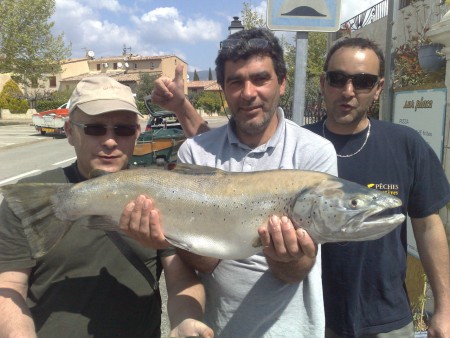 truite 6,8Kg magnifique
