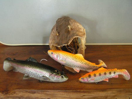 3D trout rattle shad